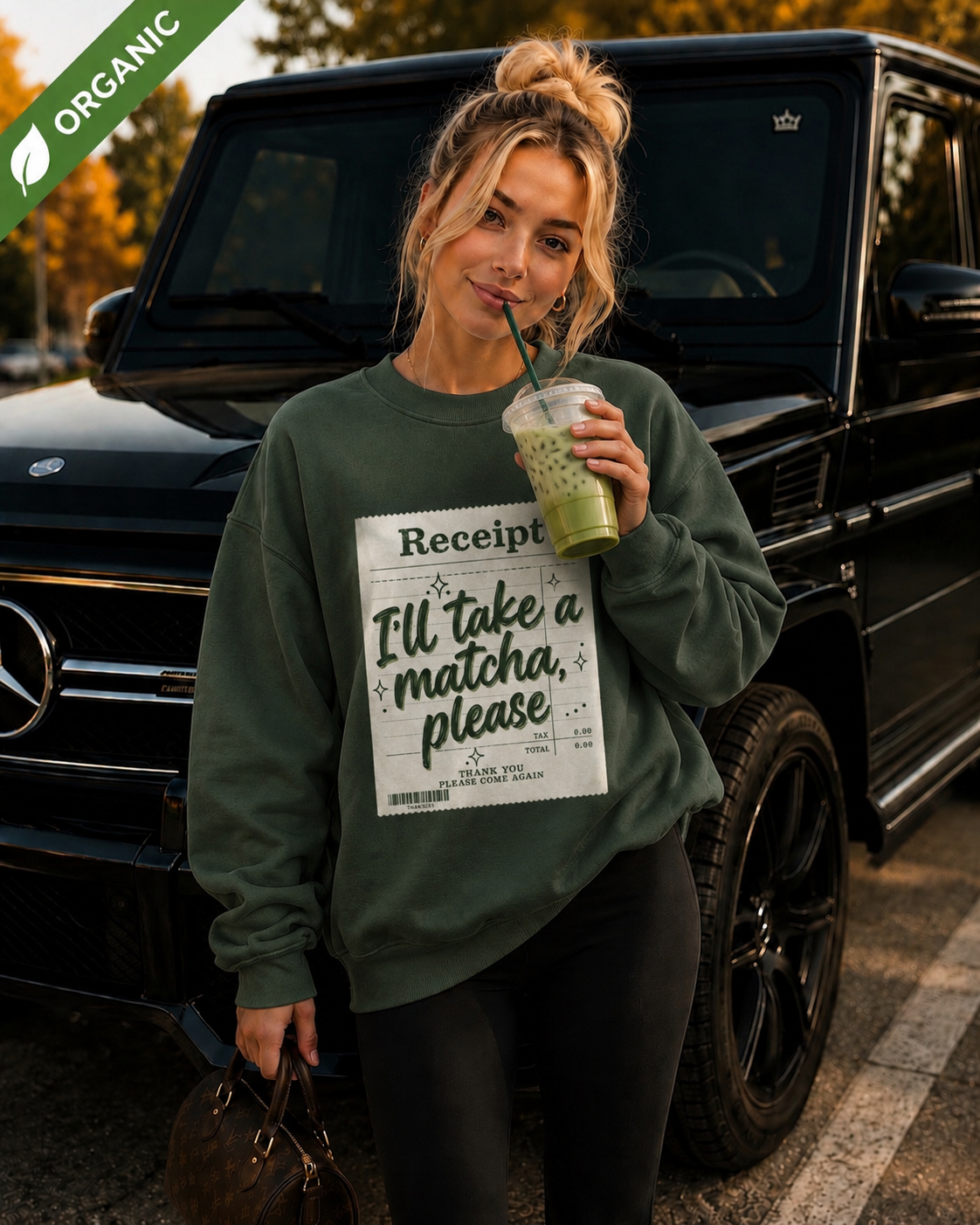 Matcha Organic Sweatshirt