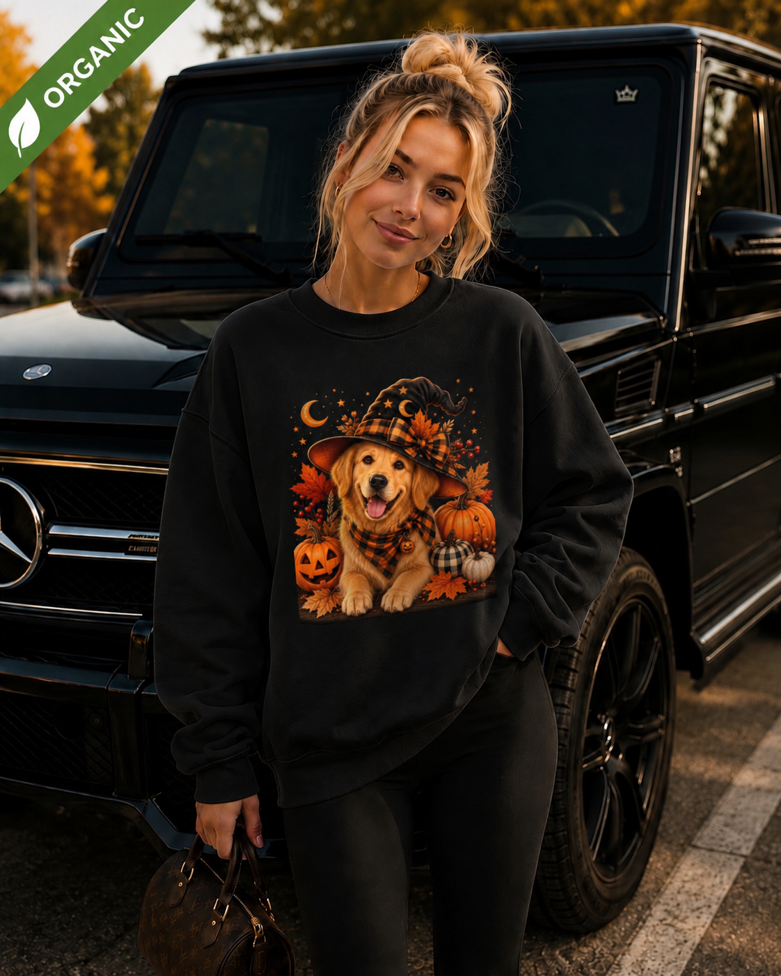 Golden Retriever Organic Sweatshirt